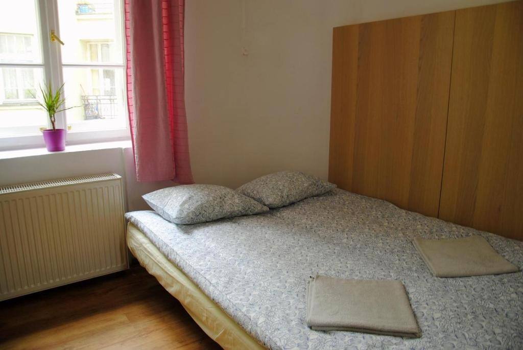 Bright double room at Central Station Hostel
